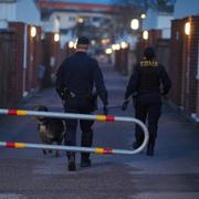 Polis i stadsdelen Navestad i Norrköping. 