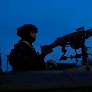 En thailändsk soldat nära gränsen till Myanmar förra året. 