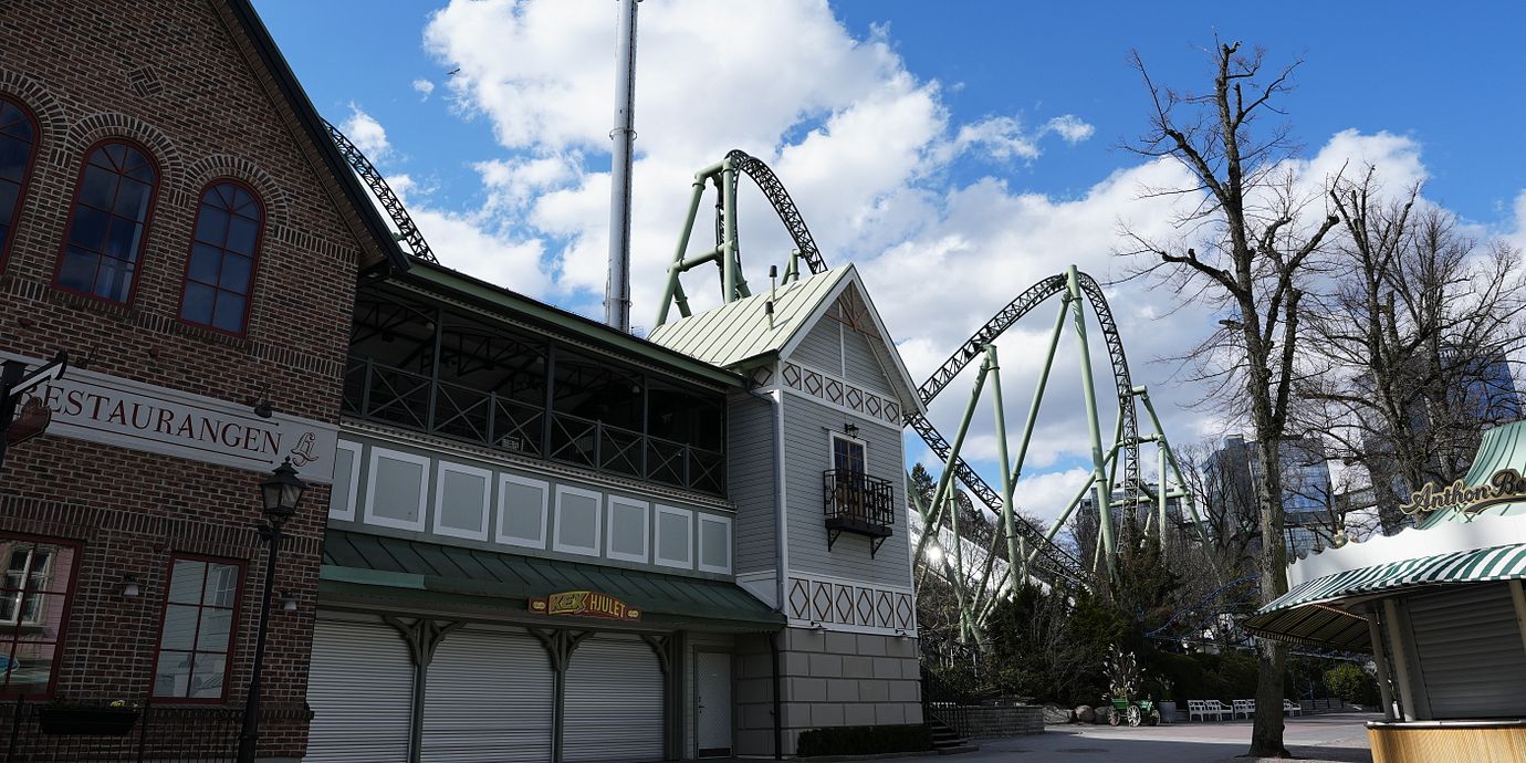Liseberg, arkivbild från april.