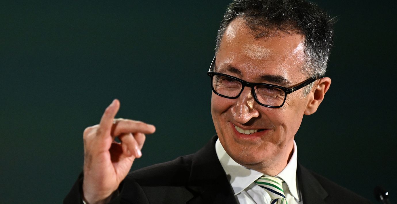 De Grönas toppkandidat Cem Özdemir.