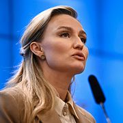 Arkivbild: Kristdemokraternas partiledare Ebba Busch (KD).
