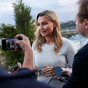 Ebba Busch, bild från 9 september.