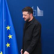 Zelenskyj och von der Leyen.