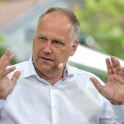 V-ledaren Jonas Sjöstedt.
