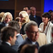 Marius Borg Høiby, kronprinsessan Mette-Marit och Ghislaine Maxwell i New York, 23 september 2012
