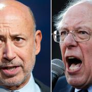 Blankfein och Sanders.