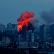 Explosion i Kyiv under natten.