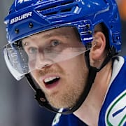 Elias Pettersson har gått igenom en långvarig svacka i Vancouver, men toppar trots det lagets interna poängliga med 23 poäng på 31 matcher. 