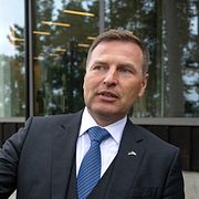Estlands försvarsminister Hanno Pevkur.