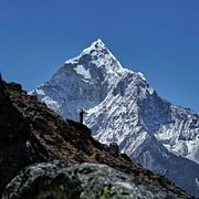 Arkivbild: Mount Everest. 