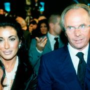 Nancy Dell'Olio och Svenn-Göran Eriksson, 2000