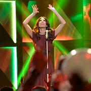 Las Ketchup som mellanakt under Melodifestivalen 2016.