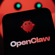 Unga på en utvecklarmässa om robotik i Peking, 2025/Open Claw.