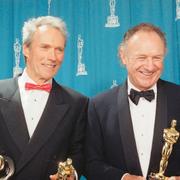 Clint Eastwood och Gene Hackman på Oscarsgalan 1993.