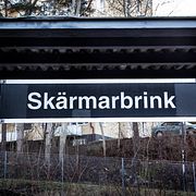 Skärmarbrink tunnelbanestation.
