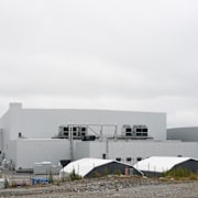 Fabriken i Skellefteå. 