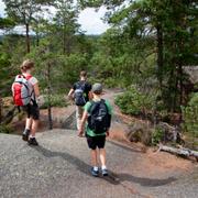 Vandring i Tivedens nationalpark.