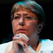 FN:s människorättschef Michelle Bachelet