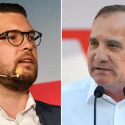 Jimmie Åkesson (SD)/Stefan Löfven (S).