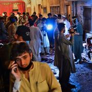 Explosionen inträffade i Peshawar i nordöstra Pakistan. 