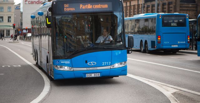 Buss i Göteborg. Fredrik Sandberg/TT