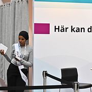 Det har gått att förtidsrösta sedan den 26 augusti.