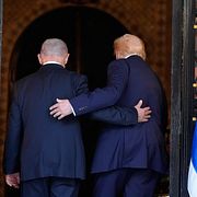 Donald Trump och Benjamin Netanyahu.