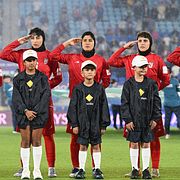 Bild från när Iran mötte Filippinerna.