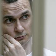 Bilden på Oleg Sentsov togs för sex dagars sedan. 