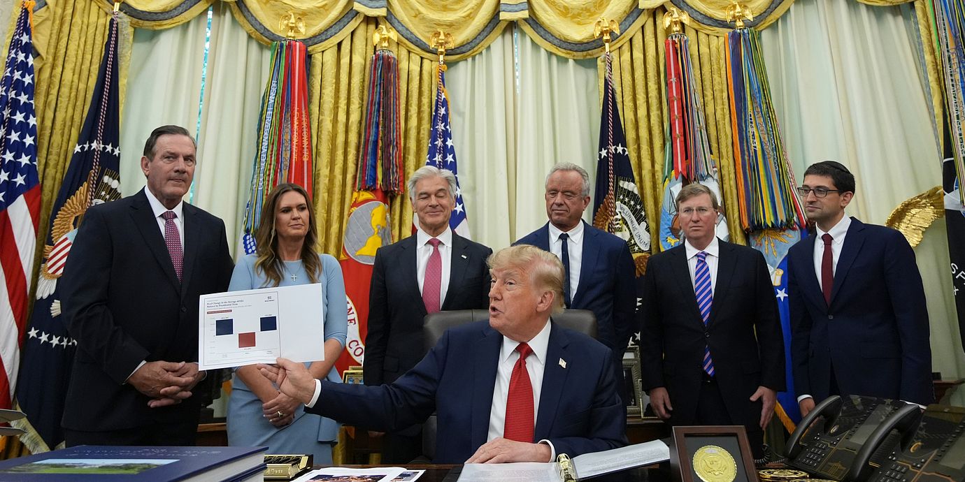 Trump i Vita huset