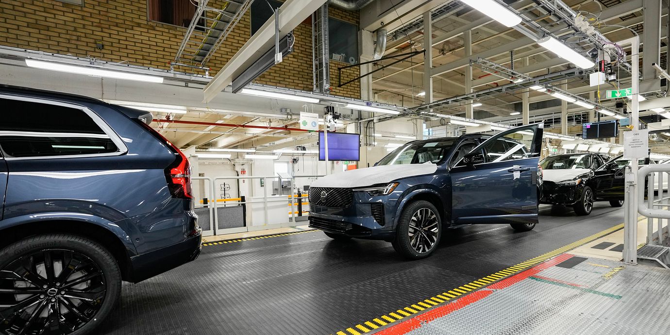 Volvo Cars fabrik i Torslanda.