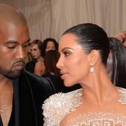 Kanye West med Kim Kardashian