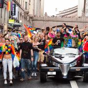 Stockholm Pride förra året.