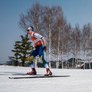 Zebastian Modin och hans guide Robin Bryntesson. 