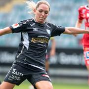 Arkivbild: Elin Rubensson under en allsvensk match i somras