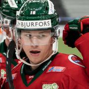 Arkivbild: Lucas Raymond klappas om av sina lagkamrater i Frölunda