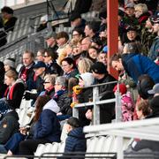 Publik under en Rosengårdmatch på Malmö UP tidigare i år.