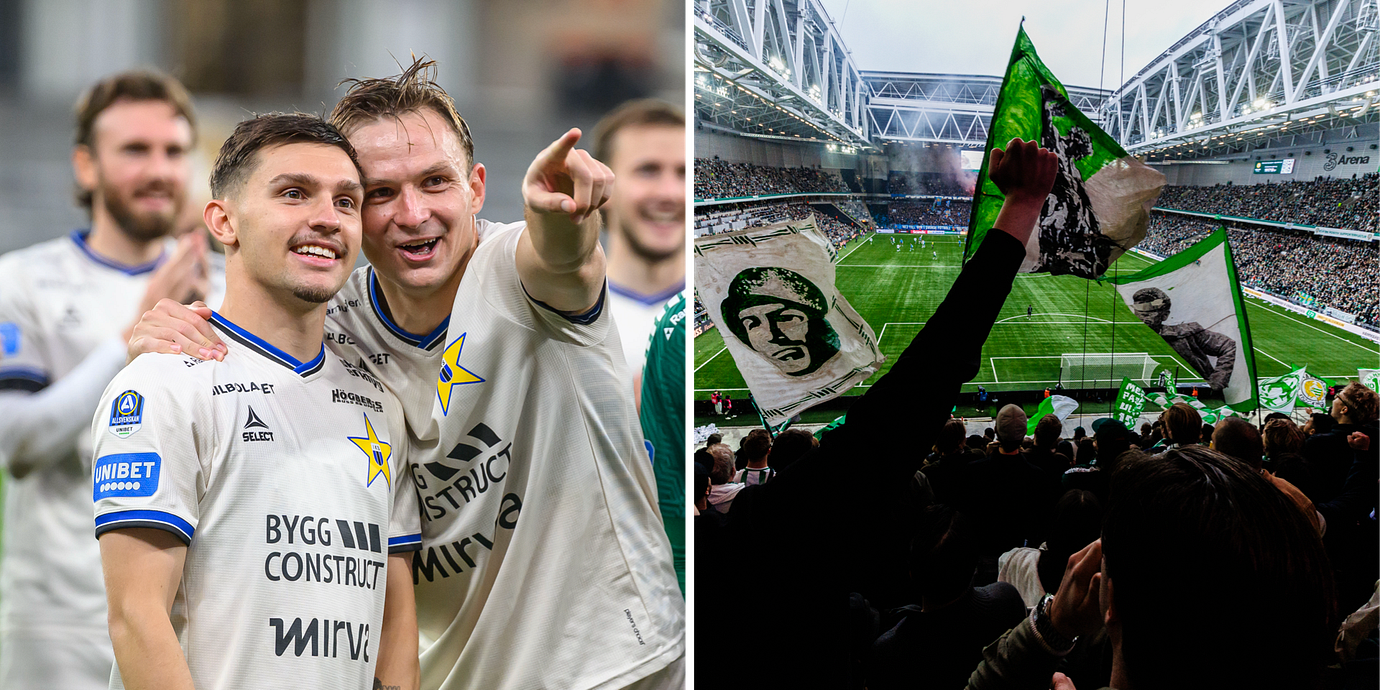 Krusnell, Bjerkebo och en bild från Hammarbys hemmaplan 3 arena.