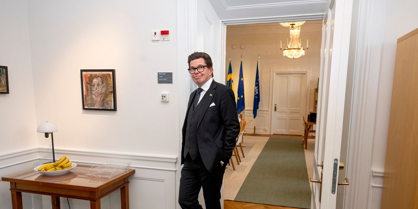 Riksdagens talman Andreas Norlén.