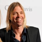 Taylor Hawkins med hustrun Alison Hawkins/Arkivbild