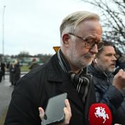  Utbildningsminister Johan Pehrson (L) morgonen efter skolskjutningen på Risbergska skolan i Örebro som krävde ett tiotal liv.