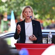 S-ledaren Magdalena Andersson.