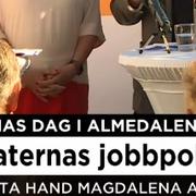 Alliansens partisekreterare håller presskonferens under Socialdemokraternas dag i Almedalen.