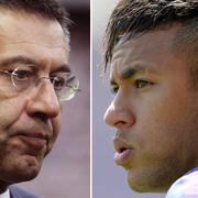 Bartomeu Floreta och Neymar.