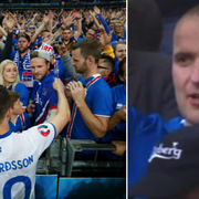 Isländska fans/Guðni Jóhannesson