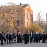 FN-ambassadörerna besökte bland annat Lunds domkyrka.