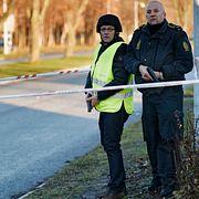 Polisavspärrningar efter dådet