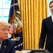 Trump och Kushner.