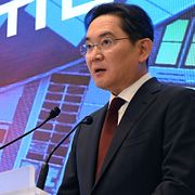 Samsung Electronics ordförande Lee Jae-yong i Seoul den 29 juni 2026. Arkivbild.