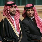 Prins Hashem bin Hussein och prins Hamza bin Hussein/Arkivbild